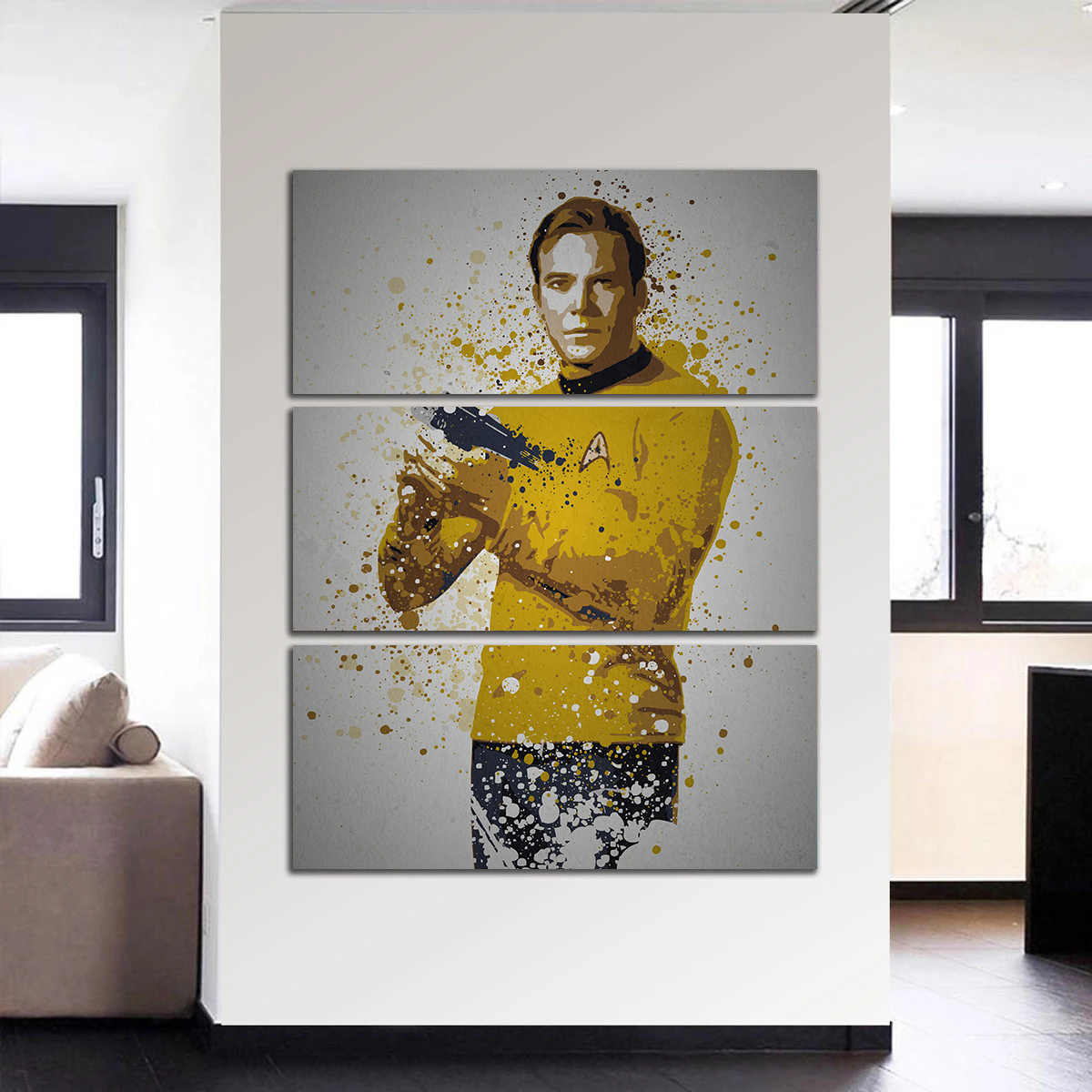 Boldly Go Wall Art - Premium Sustainable Pine Wood Canvas