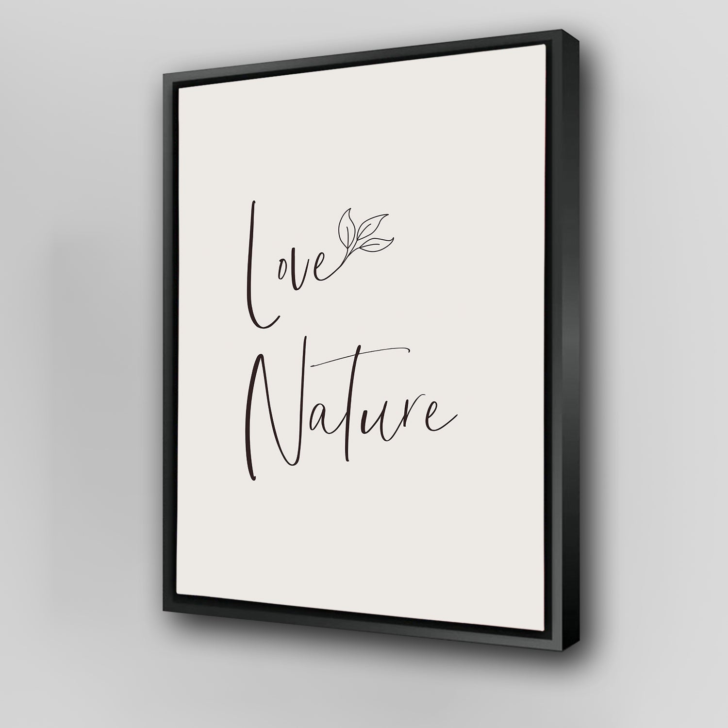 Love Nature - Exquisite Minimalist Wall Art by Melanie Viola