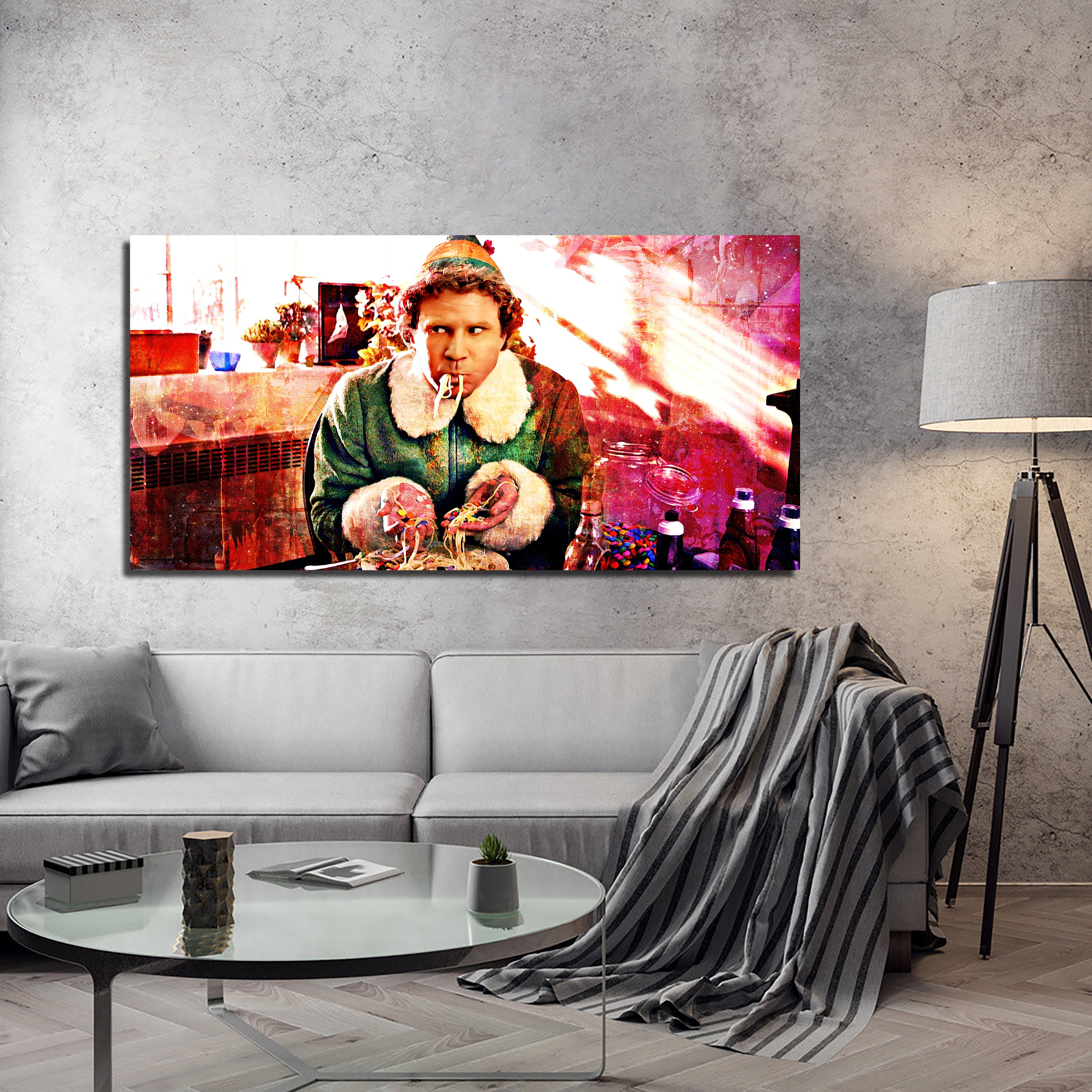 Elf Panoramic Wall Art - Stunning Handmade Canvas Artwork