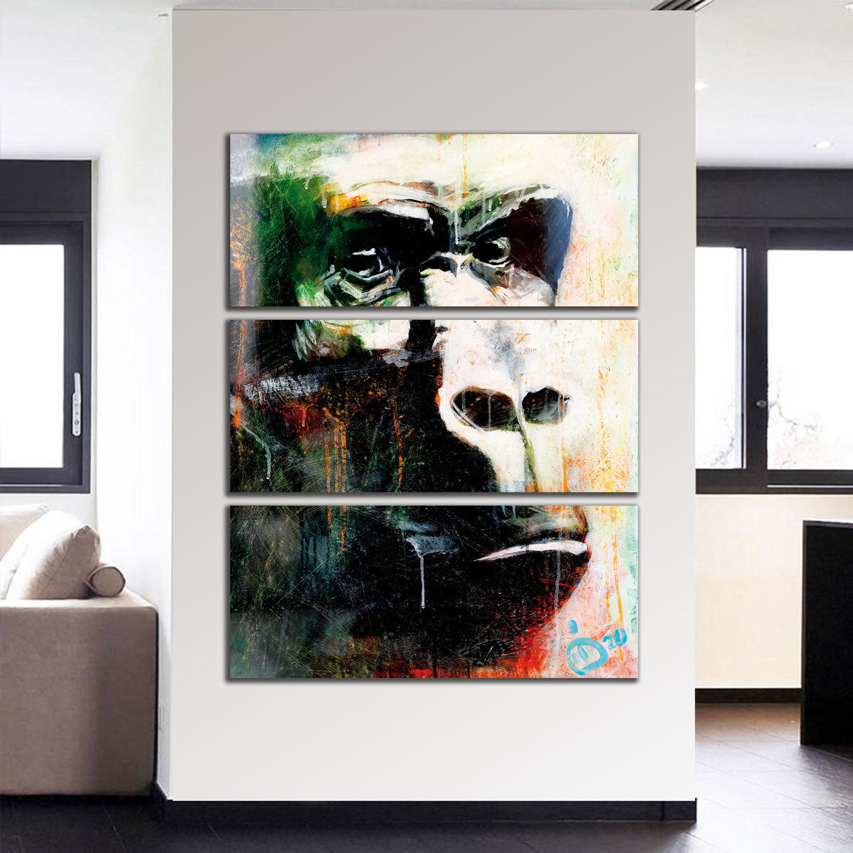 Stunning Primate 3 Wall Art for Modern Decor