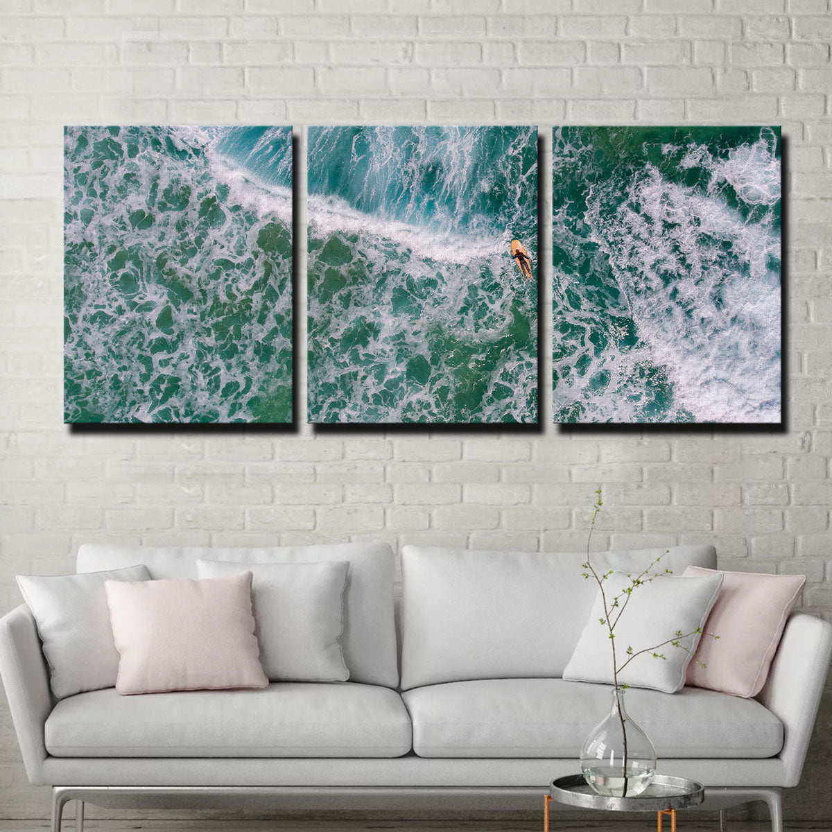 Stunning Paddling Out Wall Art by Karolis Janulis