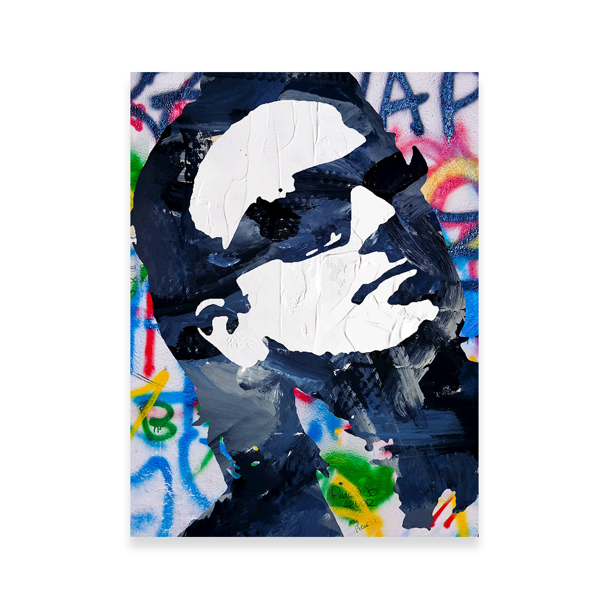 Stunning Bono Wall Art by Stephen Chambers