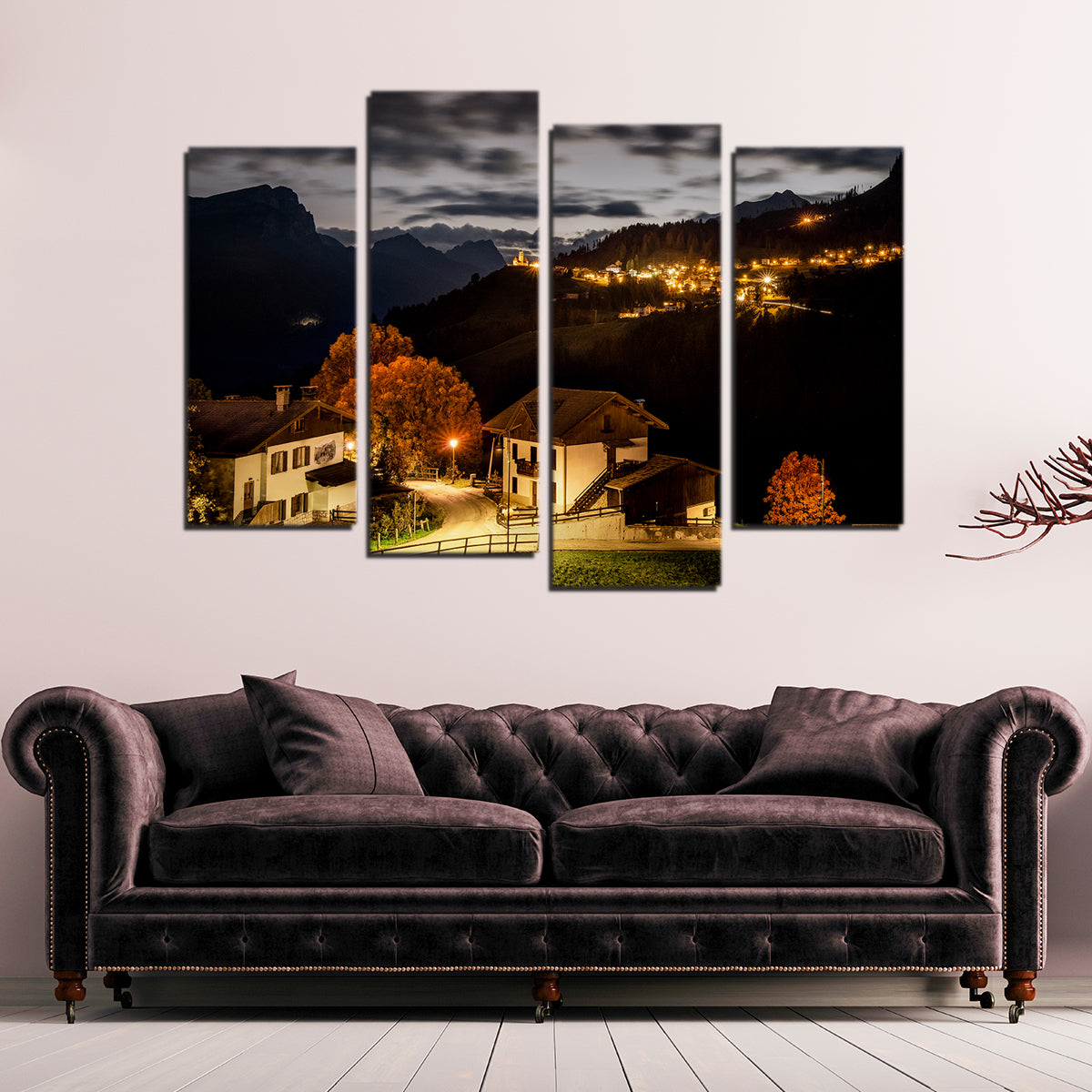 Stunning Colle Santa Lucia Wall Art by Enzo Romano