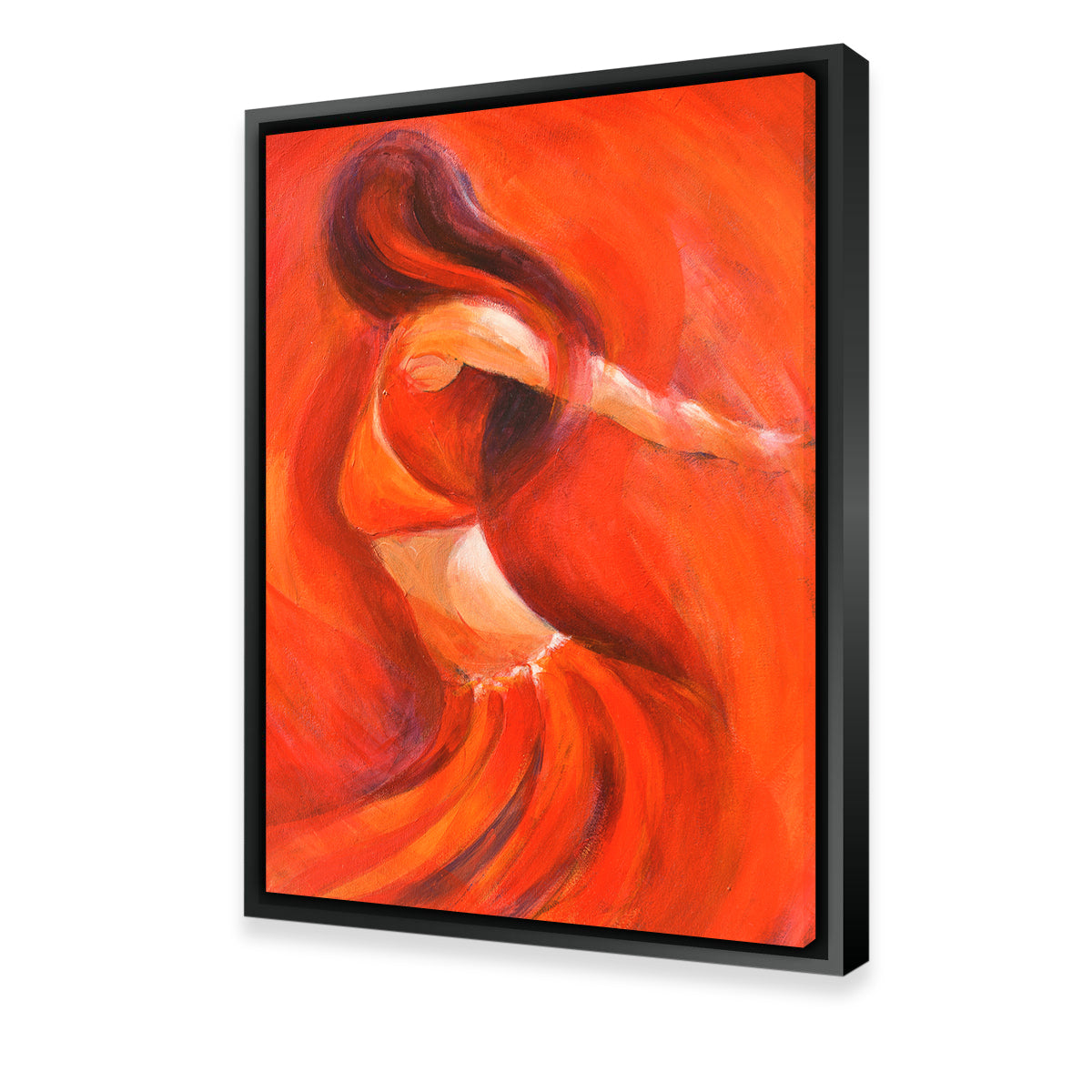 Enchanting Dancing Flame Wall Art by Gerry Segismundo