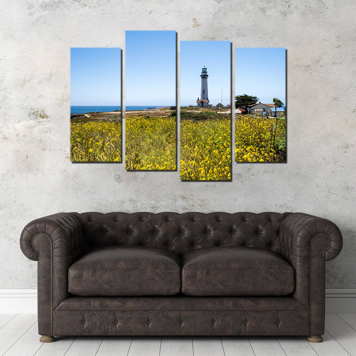 Stunning Pacific Coast Hwy Lighthouse Wall Art by Barry Pack