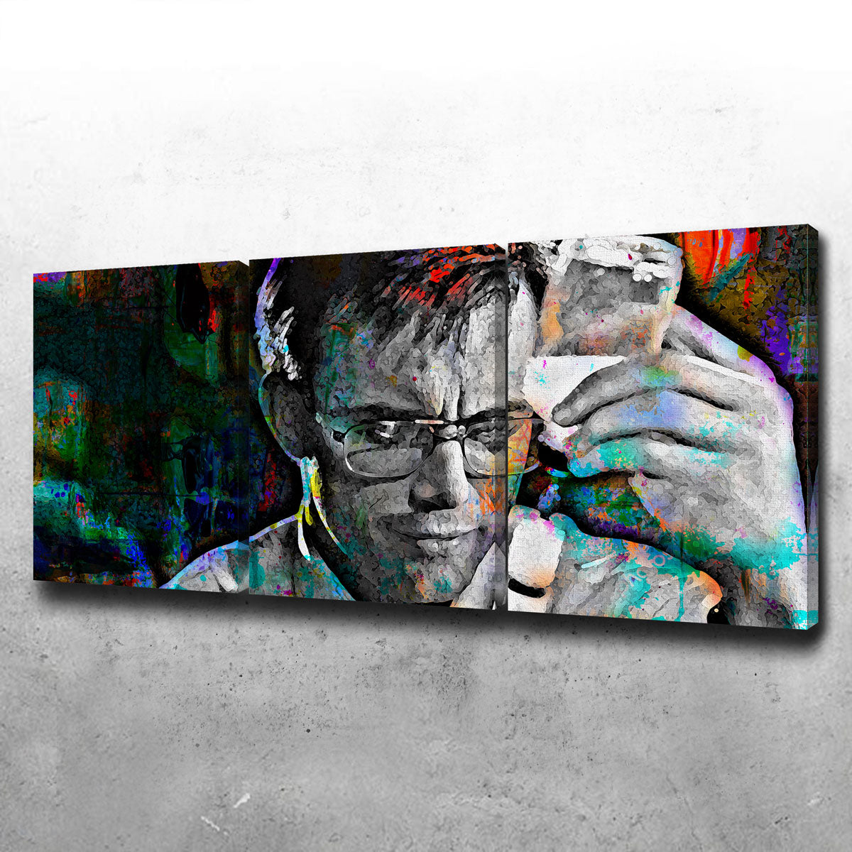 Re-Animator Wall Art - Stunning Sustainable Pine Wood Canvas