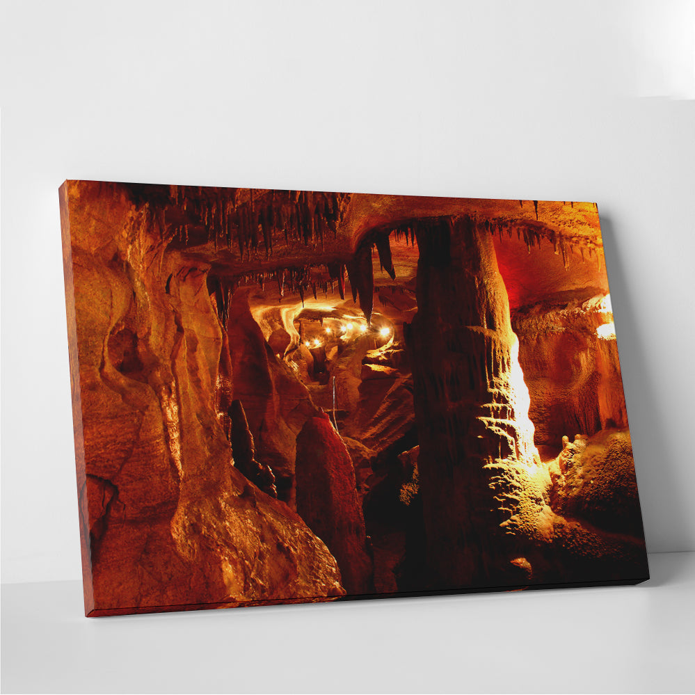 Rickwood Caverns Stunning Wall Art - Museum Quality Canvas