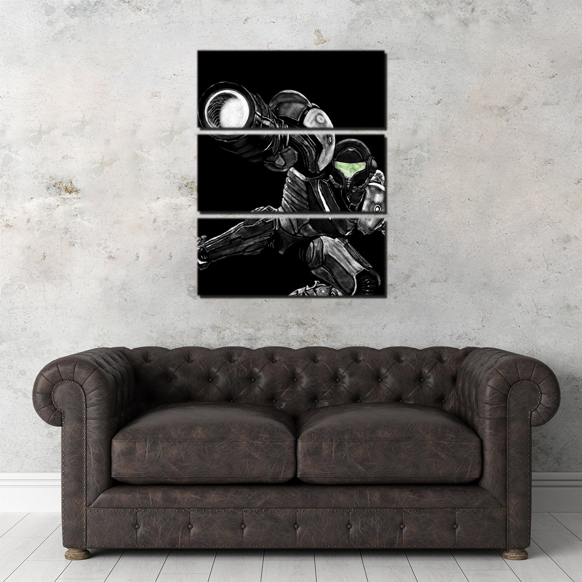 Stunning Samus Wall Art by JPS Darko