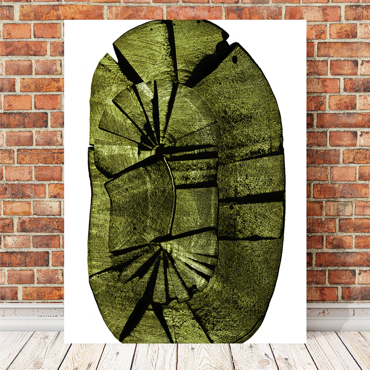 Exquisite Oval Stump Wall Art by Evgeny Vetrov