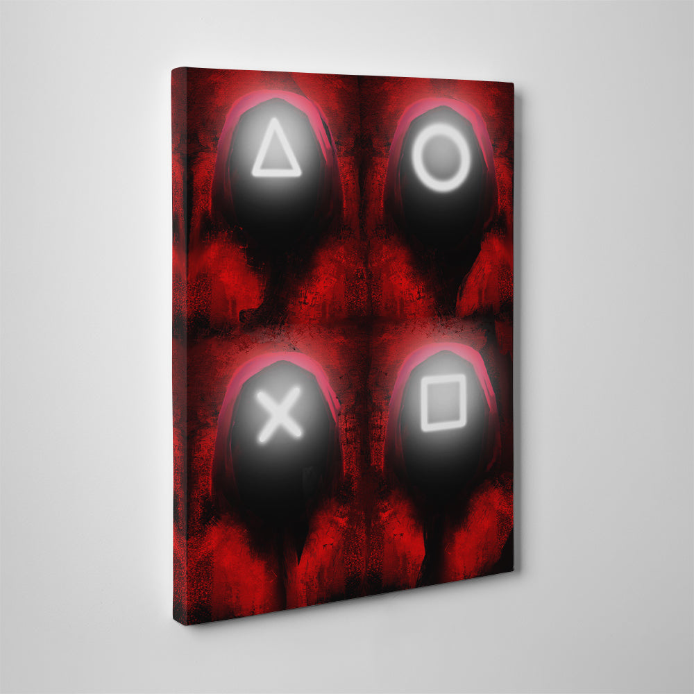 Squid Game Inspired Wall Art by Andy Brackpool