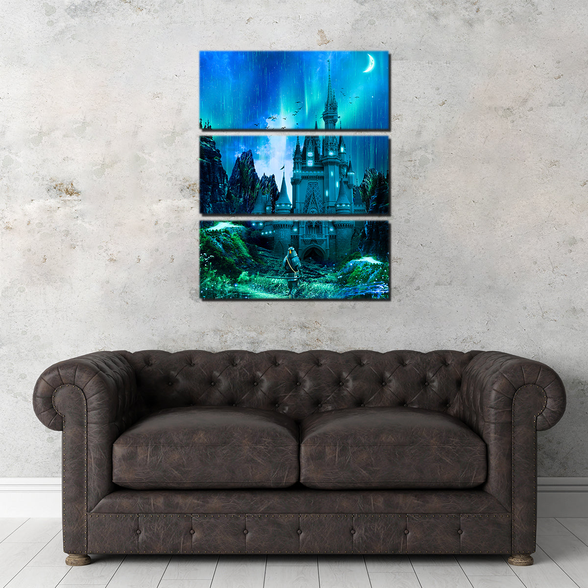 Exquisite Castle Wall Art by INDOARC