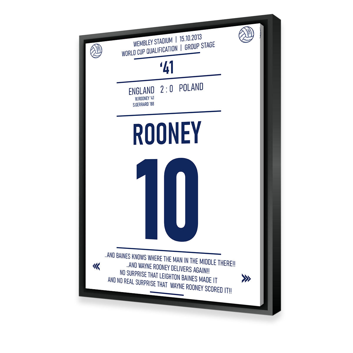 Rooney - High - Quality Hand - Built Art Canvas by George Sorin