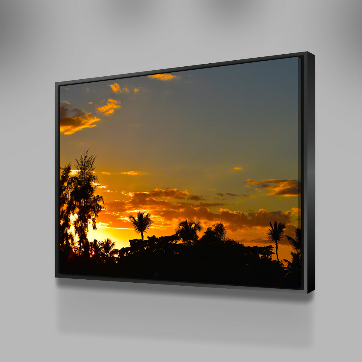 Dominican Sunset 3 Wall Art - Museum-Quality Handmade Canvas Prints