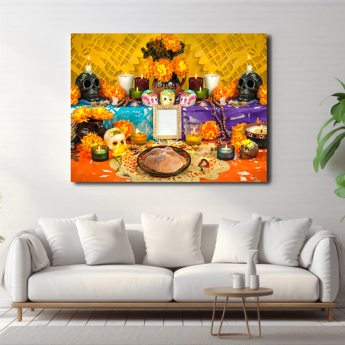 Authentic Day of the Dead Altar Wall Art for Stunning Home Decor