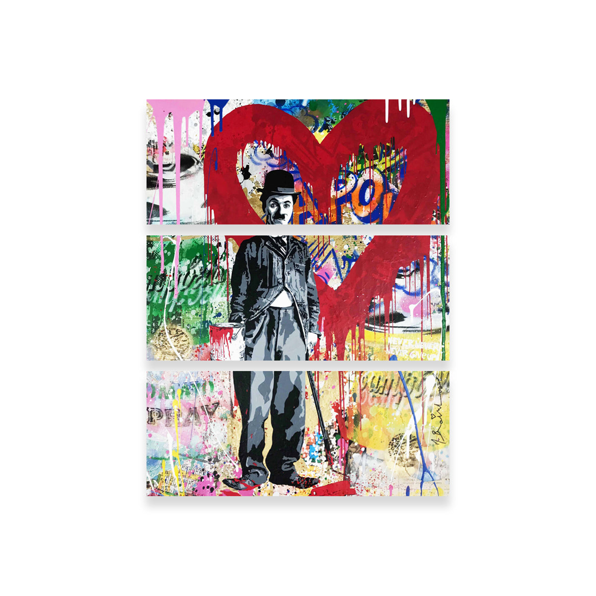 Charlie In The Mood To Paint Stunning Wall Art by Ralph & Laura Design