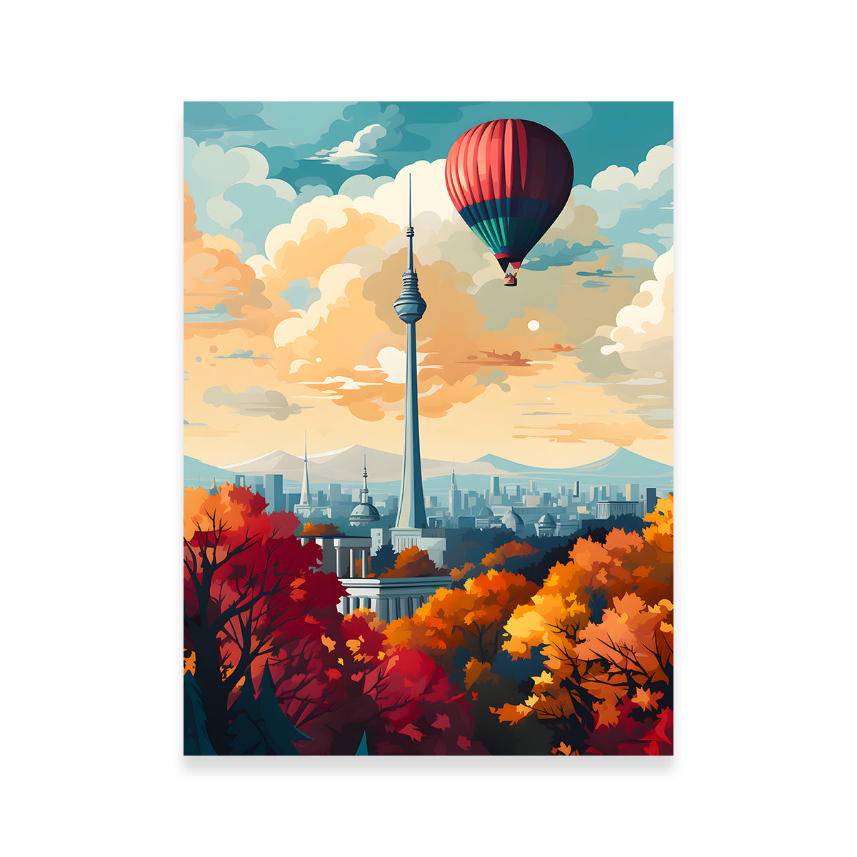 Exquisite Germany - Berlin Wall Art by Valth Graphics