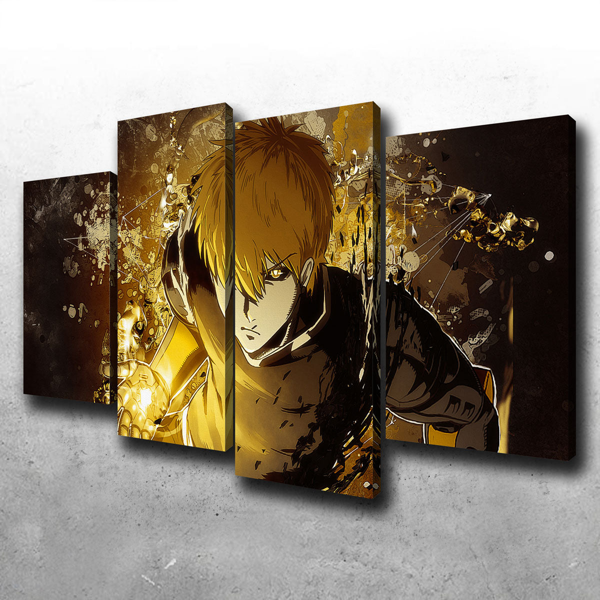 One Punch Man Stunning Wall Art for Anime Fans