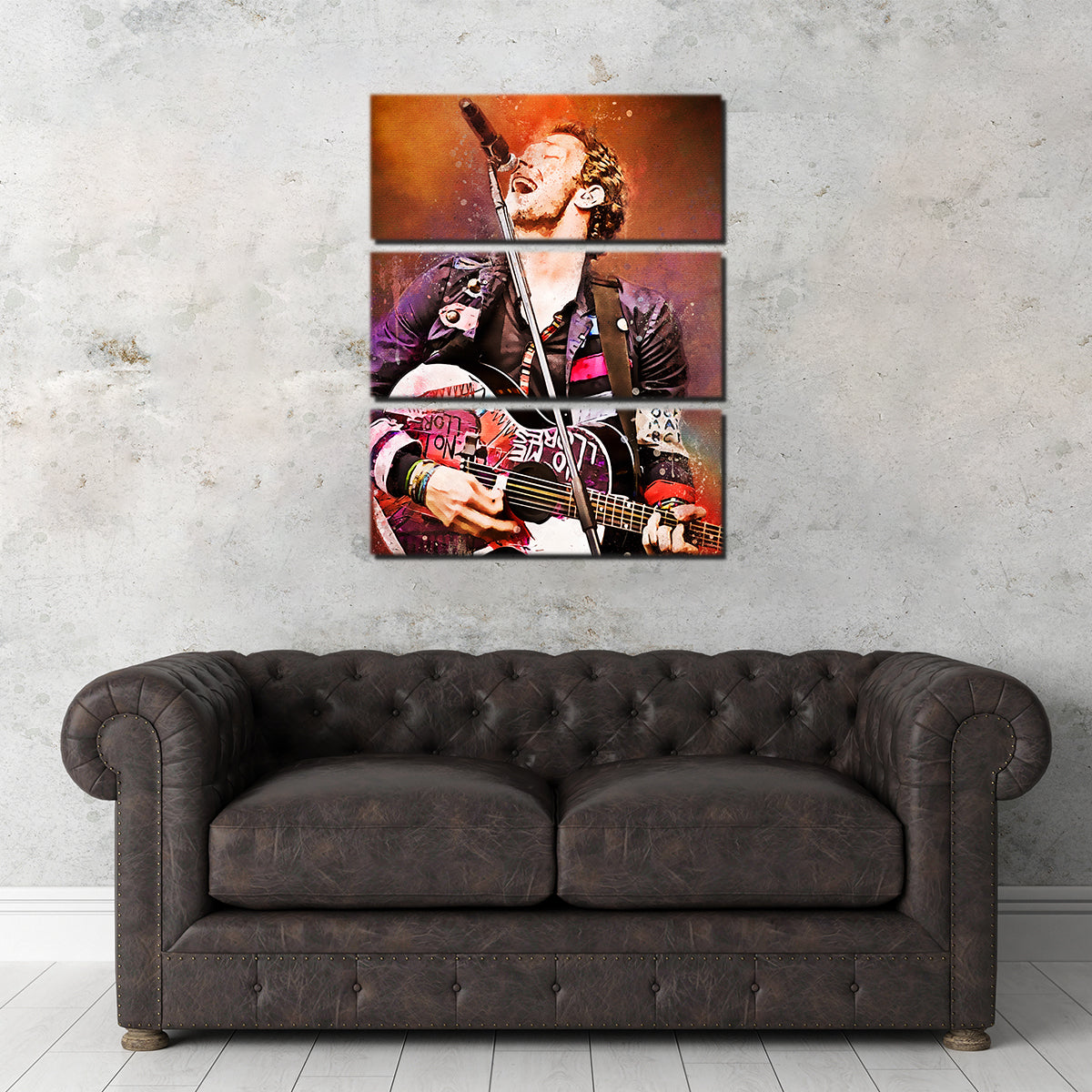 Stunning Chris Martin Painting Wall Art for Home Decor