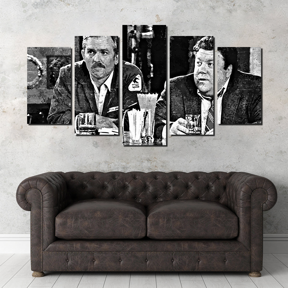 Cheers Stunning Grayscale Wall Art for Modern Decor