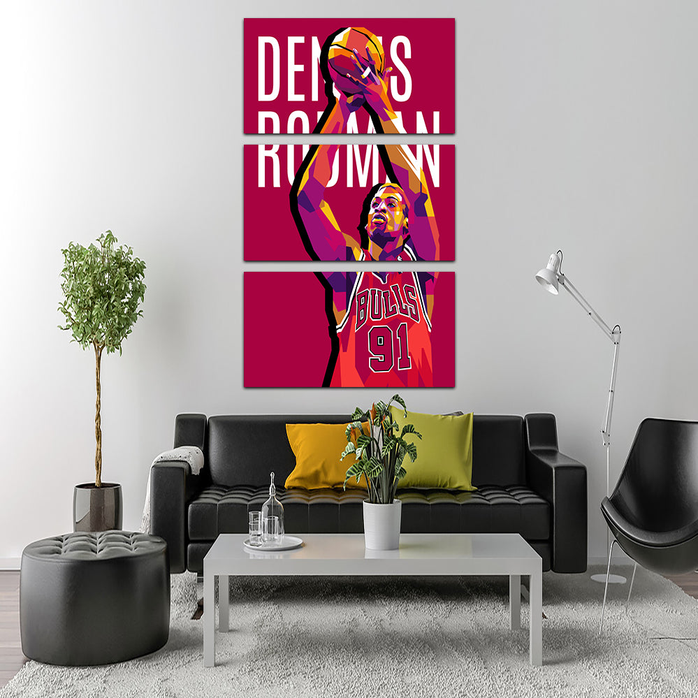 Dennis Rodman Stunning Wall Art for Your Home Decor