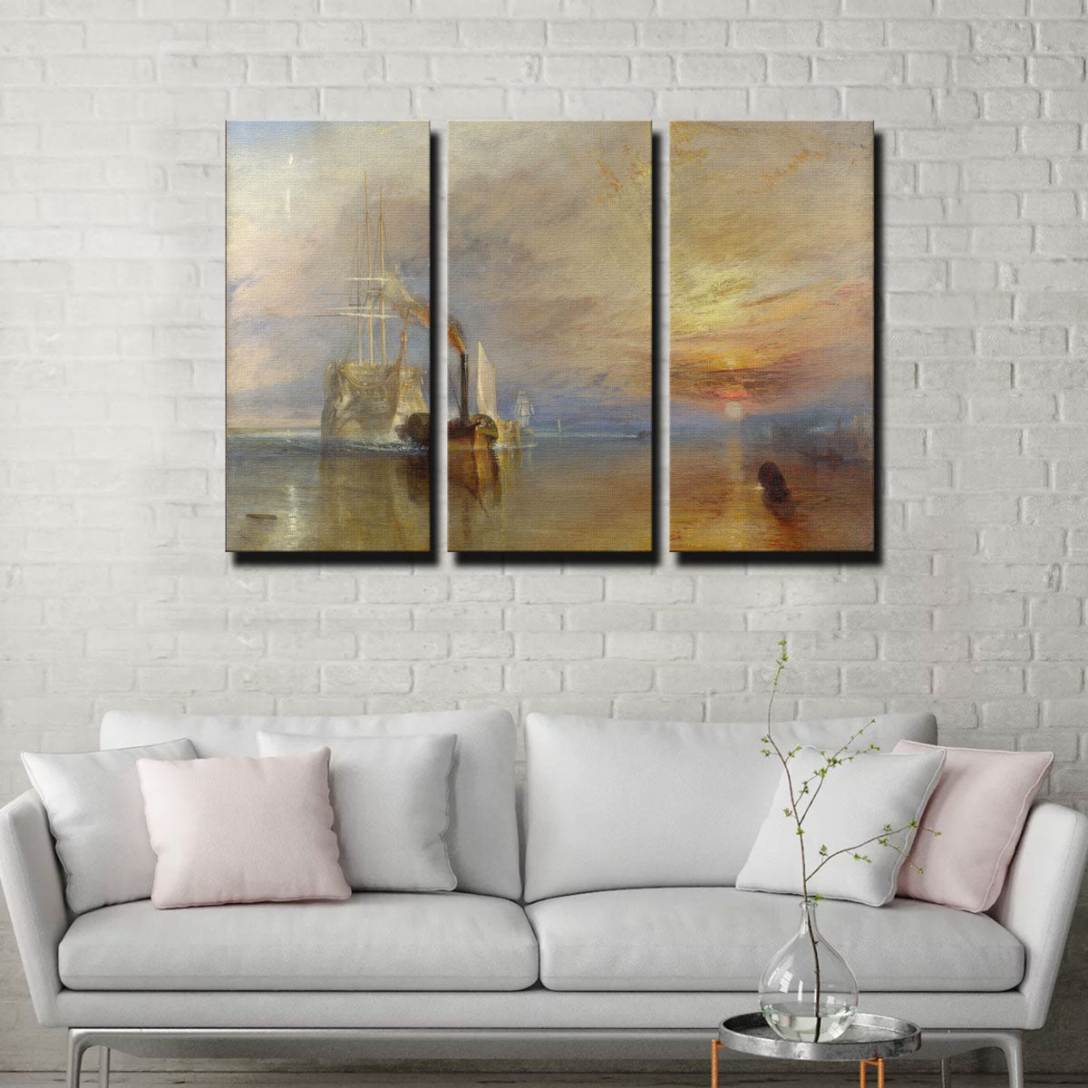 The Fighting Temeraire High - Quality Wall Art by Joseph Mallard William Turner