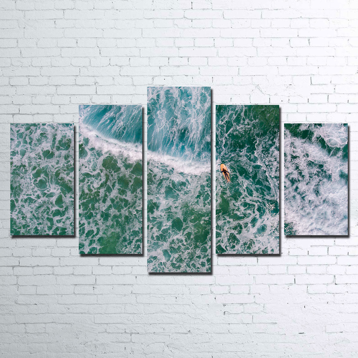 Stunning Paddling Out Wall Art by Karolis Janulis