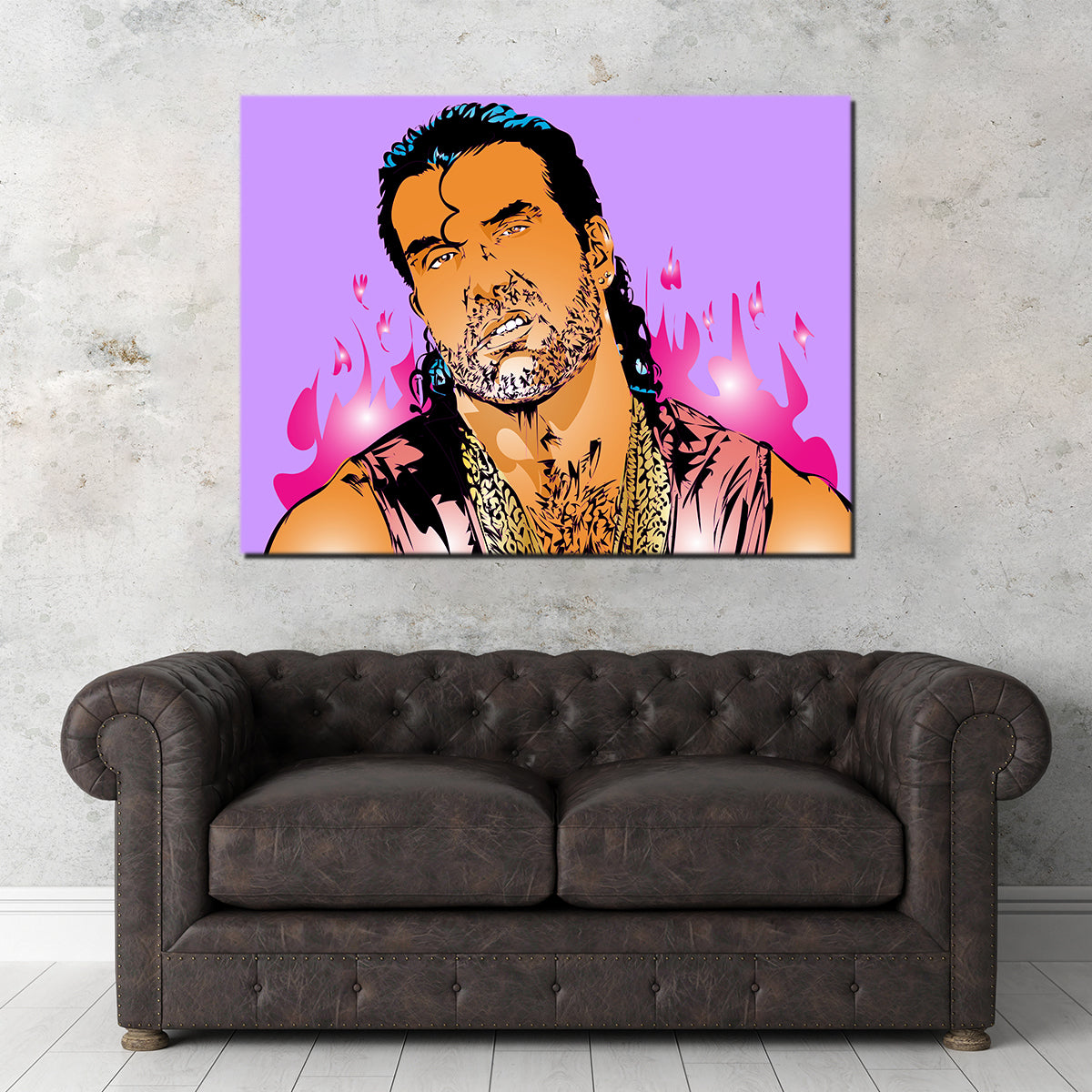 Razor Ramone Stunning Wall Art - Museum-Quality Canvas