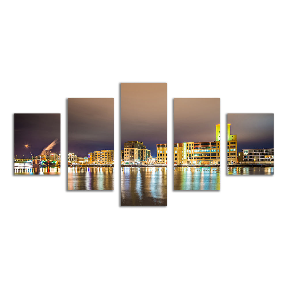 Stunning Green Bay City Skyline Wall Art for Your Home Decor